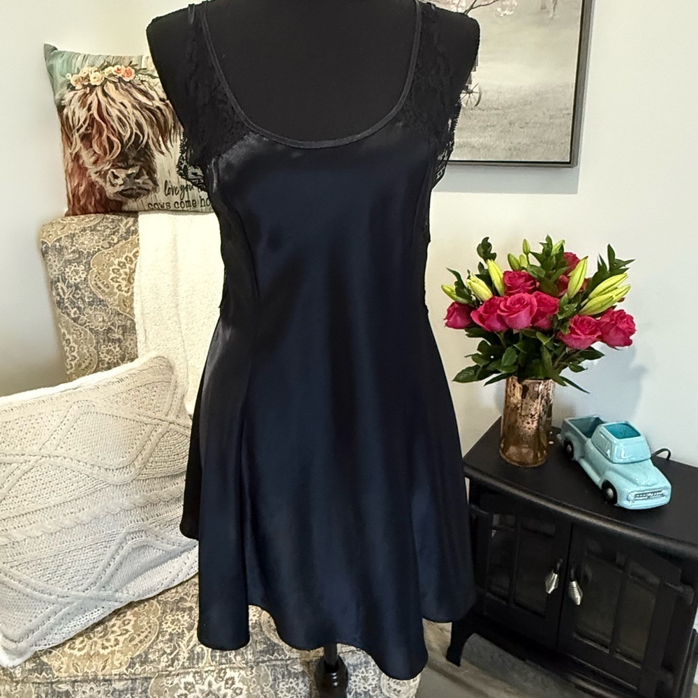 Victoria's Secret Black Lace Detail Dress